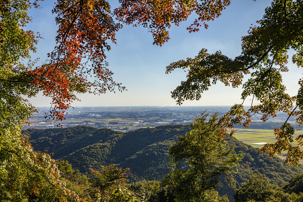 賃貸ガレージハウス|ICからの関東ドライブ|太平山紅葉