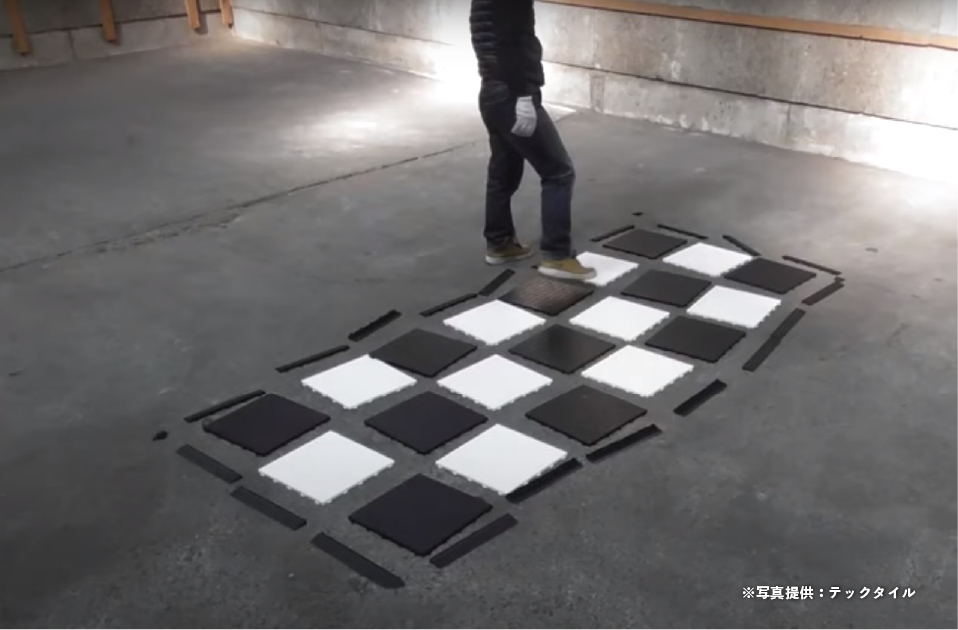 賃貸ガレージハウス|テックタイル|設置前