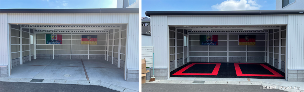 賃貸ガレージハウス|テックタイル|お客様ガレージ紹介1