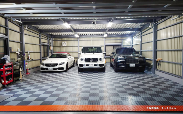 賃貸ガレージハウス|テックタイル|お客様ガレージ紹介2