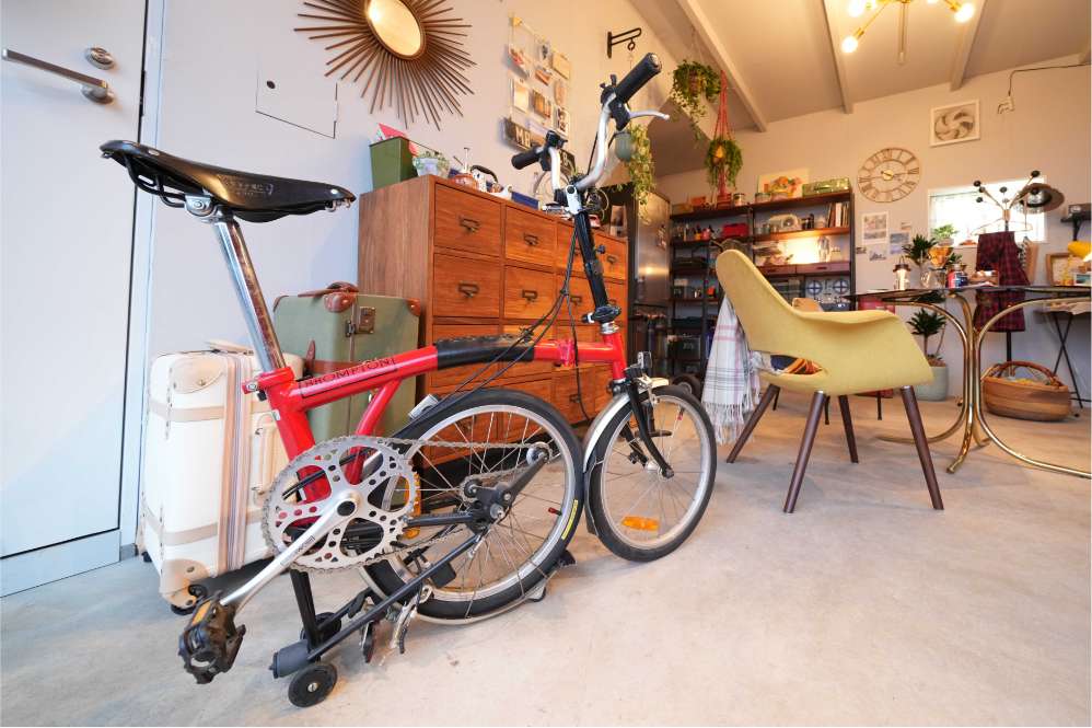 自転車も汚れない